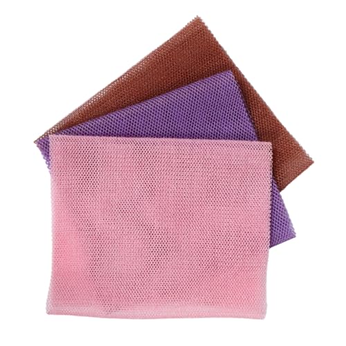 Homoyoyo 3 Stück Sanftes Peeling Badetuch für Männer Lange Netz Badewanne zur Hautpflege Schnelle für zu Hause im Fitnessstudioxcm von Homoyoyo