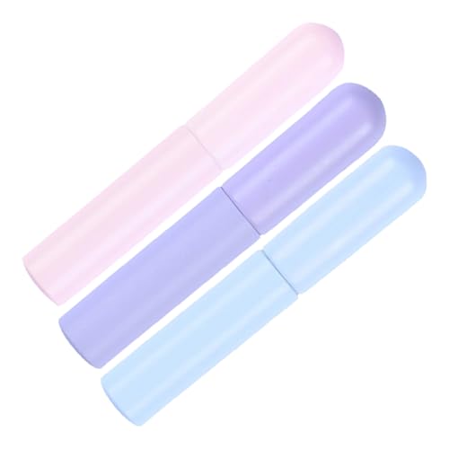 Homoyoyo 3 Stück Silikon Lippenpinsel Teilig mit Weichen Hautfreundlichen Borsten für Präzises Auftragen von Lippenstift Lipgloss und Concealer Farbiges Make Up Tool für Frauen zum von Homoyoyo