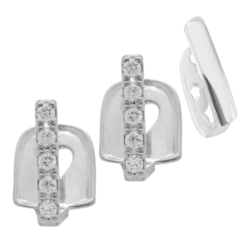 Homoyoyo 3 Stück Stylische Zahn Schmuck für Partys Vielseitige Zahn Grill für Cosplay und Soziale Events Langlebig von Homoyoyo