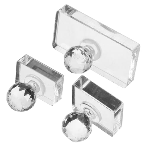 Homoyoyo 3 Stücke Lidschatten Pressset Tragbarer Lidschatten Make Up Stempel für Gleichmäßige Ergebnisse Kosmetik Presswerkzeug für Unterwegs von Homoyoyo