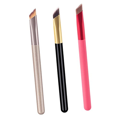 Homoyoyo 3 Stück Teiliges Augenbrauen Lidschatten pinselset Professionell Langlebig Abgeschrägte Make up pinsel für Präzises Augenbrauenstyling und Vielseitiges Augen make up Geeignet für Homoyoyo 3 Stück Teiliges Augenbrauen Lidschatten pinselset Professionell Langlebig Abgeschrägte Make up pinsel für Präzises Augenbrauenstyling und Vielseitiges Augen make up Geeignet für von Homoyoyo