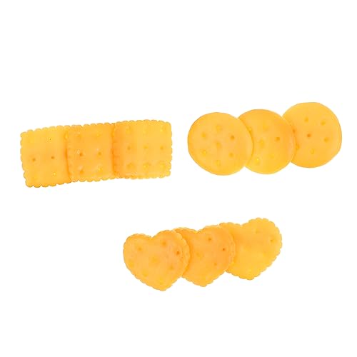 Homoyoyo 3 Stück Teiliges Biscuit Haarspangen aus Hochwertigem Harz Kreative Weihnachts Keks Designs Bunte Mädchen Haarclips für Blumenmädchen Braut und Festliche Anlässe von Homoyoyo