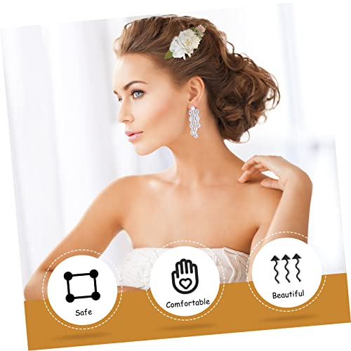 Homoyoyo 3 Stück Teiliges Braut Haarkamm mit Realistischem Blumen Design Dekorative Haarschmuck für Braut und Brautjungfern Langlebig Verblasst nicht Eleganter Hochzeitsschmuck Homoyoyo 3 Stück Teiliges Braut Haarkamm mit Realistischem Blumen Design Dekorative Haarschmuck für Braut und Brautjungfern Langlebig Verblasst nicht Eleganter Hochzeitsschmuck von Homoyoyo