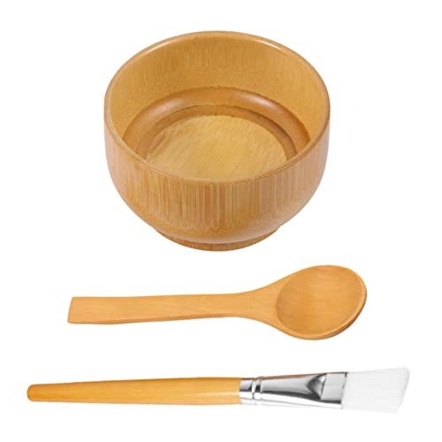 Homoyoyo 3 Stück Selbstgemacht Mischschüssel für Pinsel und Löffel Wiederverwendbare Kosmetik Werkzeuge für Hautpflege von Homoyoyo