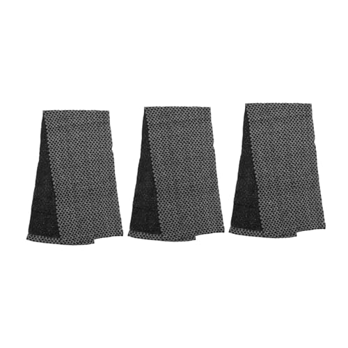 Homoyoyo 3 Stück Teiliges Duschpeeling Handtuch Doppelseitige Körperpeelingtücher zur Effektiven Reinigung von Rücken Nacken und Schultern Fördert Durchblutung und Hautstoffwechsel Schnell von Homoyoyo