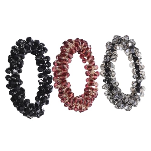 Homoyoyo 3stücke Stirnbänder Für Damen Mit Strassverzierung Verziertes Stirnband Für Mädchen Haarbänder Mit Strasssteinen Haarschmuck Für Damen Und Mädchen Haargummis Mit Strass von Homoyoyo