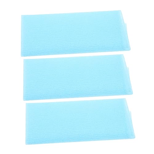 Homoyoyo 3 Stück Teiliges Exfoliations Badetuch Langanhaltende Praktische Duschhandtücher für Gründliche Hautpflege im Badezimmer für Zuhause und Reisen von Homoyoyo