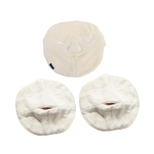 Homoyoyo 3 Stück Teiliges Gesichts Mikrofaser Beauty Tücher für Damen Kühlend Feuchtigkeitsspendend Hautberuhigende Kompresse für Gesichtspflege und Empfindliche Haut Salonqualität von Homoyoyo