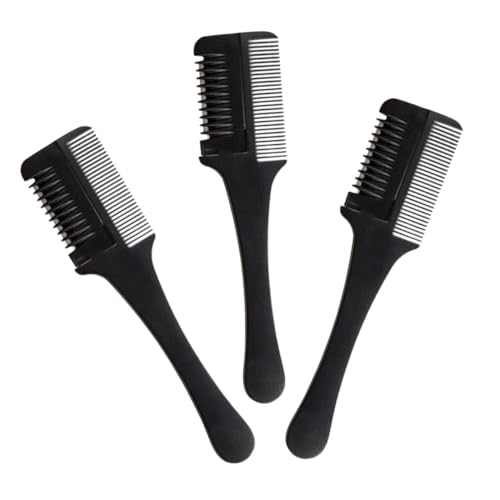 Homoyoyo 3 Stück Teiliges Haarschneidekamm mit Doppelseitigem Design Sicherem Rasierkamm Praktische DIY Haarschneidegeräte für Männer und Friseure für Präzises Kürzen Formen und Ausdünnen Homoyoyo 3 Stück Teiliges Haarschneidekamm mit Doppelseitigem Design Sicherem Rasierkamm Praktische DIY Haarschneidegeräte für Männer und Friseure für Präzises Kürzen Formen und Ausdünnen von Homoyoyo