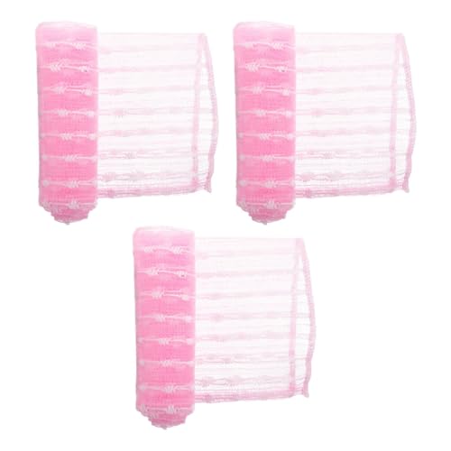 Homoyoyo 3 Stück Teiliges Körperpeeling Tuch aus Nylon Langes Weiches Badetuch für Intensives Rückenpeeling Sanfte Exfoliation und Vielseitige Anwendung für Effektive Hautpflege von Homoyoyo