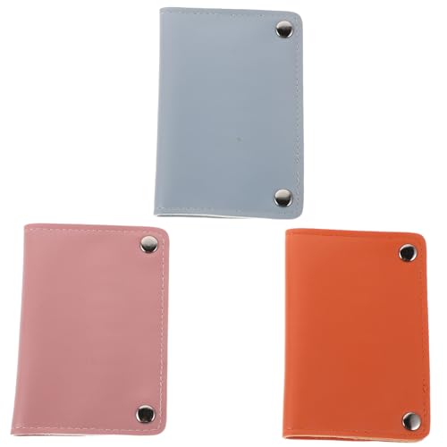 Homoyoyo 3 Stück Teiliges Nail Drill Bit Organizer mit Snap Verschluss Tragbare Aufbewahrungstasche für Nagelbohrer Klar Sichtbare Fächer Geeignet für Mobile Nagelservices in Blau und von Homoyoyo