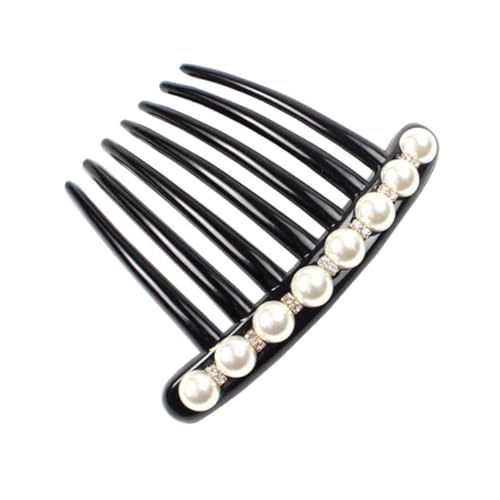 Homoyoyo 3 Stück Teiliges Rutschfeste Perlen Haarkämme mit Kristallbesatz Eleganter Haarschmuck für Damen und Mädchen Hochzeit Braut Kopfschmuck Frisurenschmuck von Homoyoyo