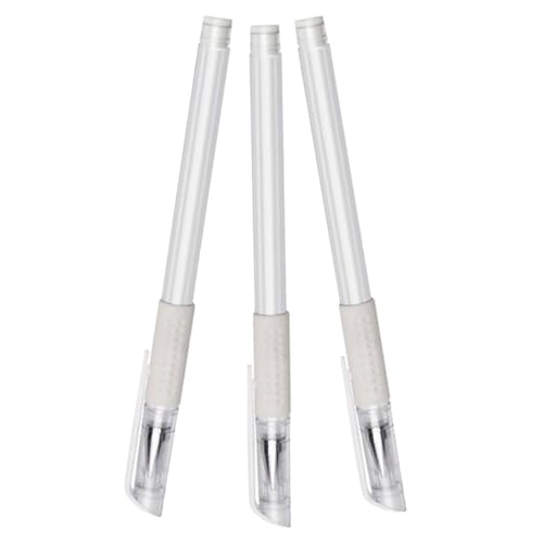 Homoyoyo 3 Stück Wasserdichter Microblading Augenbrauenstift Ölbasierter Haut Mapping Pen für Präzise Positionierung Langlebig Handlich für Tattoo und Augenbrauen Make Up von Homoyoyo