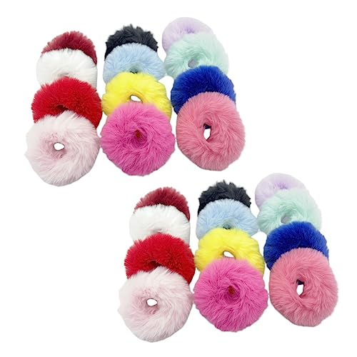 Homoyoyo 30 Stück Elastische Haargummis für Dekorative Haarringe Langlebige und Bequeme Haaraccessoires für Mädchen für Hochzeiten Geburtstage und Partys von Homoyoyo