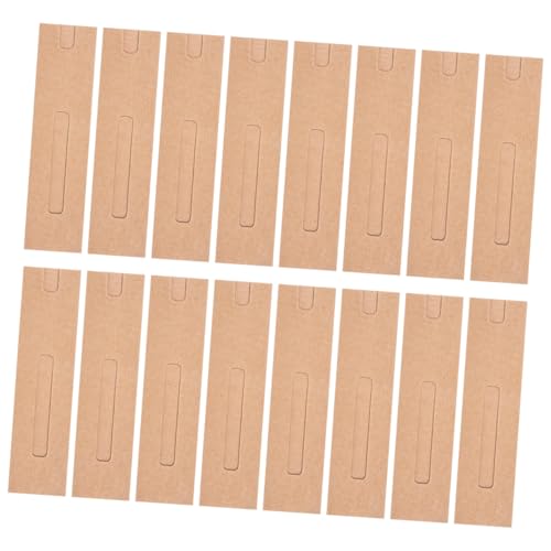 Homoyoyo 30 Stück Teiliges Federmäppchen aus Kraftpapier Leichtes Papier Stiftesleeve Einzelne Stifttasche Umweltfreundliches Tragbares Schreibgeräte Etui für Büro Schule und von Homoyoyo