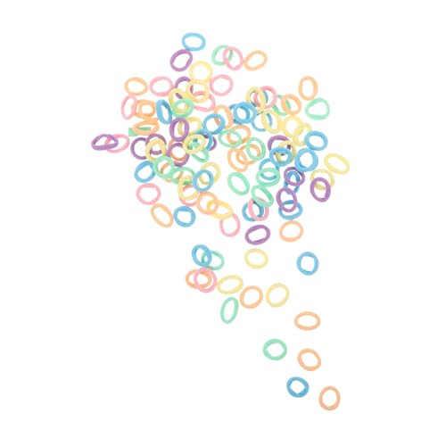 Homoyoyo 300stücke Haargummis Für Frauen Und Mädchen Kleine Elastische Haargummis Als Pferdeschwanzhalter Und Accessoires Für Kurzes Haar Sicherer Halt Ohne Reißen von Homoyoyo