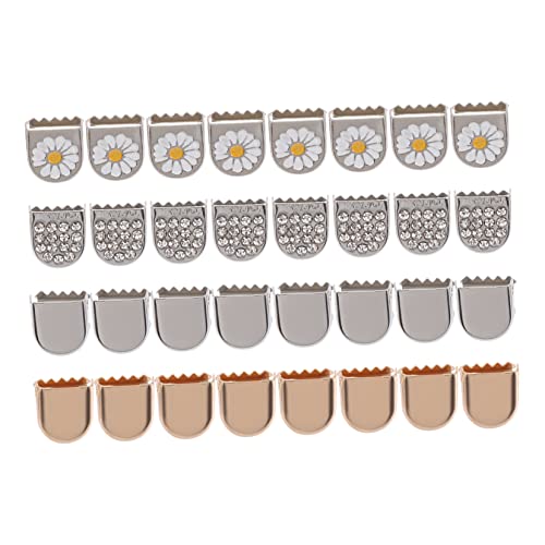 Homoyoyo 32 Stück Schnürsenkelclips Metall – Schnürsenkelschnallen Für Turnschuhe Und Sportschuhe - Ideal Für Männer Und Frauen - Zur Einfachen Reparatur Und Befestigung Von von Homoyoyo