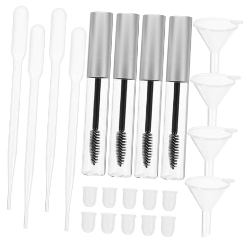 Homoyoyo 32 Stück Teiliges DIY Mascara Fläschchen mit Leeren Eyeliner Tuben Auslaufsicheren Behältern Inkl Trichtern und Pipetten Langlebig Luftdicht für Make up Nachfüllung und Homoyoyo 32 Stück Teiliges DIY Mascara Fläschchen mit Leeren Eyeliner Tuben Auslaufsicheren Behältern Inkl Trichtern und Pipetten Langlebig Luftdicht für Make up Nachfüllung und von Homoyoyo