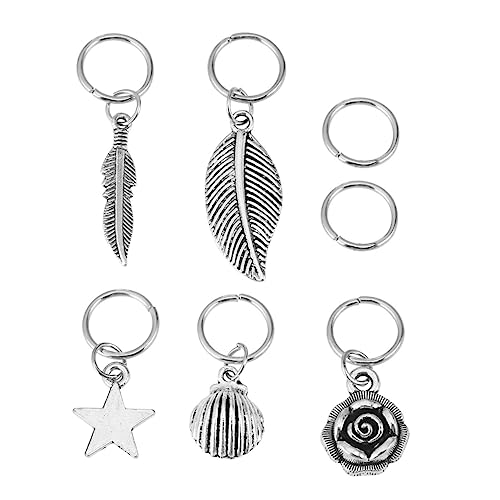 Homoyoyo 35stücke Teiliges Haarschmuck Für Zöpfe Metallische Ringe Manschetten Und Clips Mit Anhängern Designs Haaraccessoires Für Damen Und Festivals Langlebig Und Vielseitig von Homoyoyo