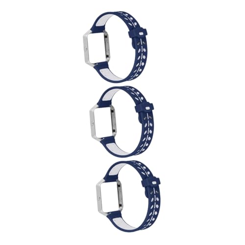 Homoyoyo 3St Armband Silikonband Frauenbands Ersatzband Handgelenksband Bänder für Frauen uhrenarmbänder intelligent Gurt Kombination lodern von Homoyoyo
