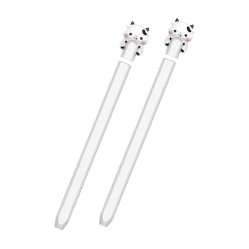 Homoyoyo 3St kapazitives Stiftetui White Out pens Sleeve Mäppchen Silikonhaut für Bleistift bleistifte Anti-Bleistift-Abdeckung Bleistifthüllen Karikatur schmücken Stifthalter Schutzhülle von Homoyoyo