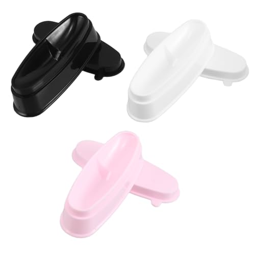 Homoyoyo 3stücke Dip-puder-organizer Mit Recycling-tablett Tragbarer Puder-dip-behälter Für Maniküre Abfall Wiederverwendbar Geeignet Für Mobile Nageldienste Und French-maniküre von Homoyoyo