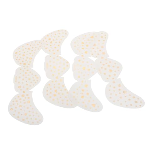 Homoyoyo 4 Blätter Natürliche Wasserfeste Freckle Makeup Enhancement Sticker Langlebige Schimmernde Gesichtspunkte Teiliges für Kreative Augen und Gesichtsbemalung Geeignet für Alltag und von Homoyoyo