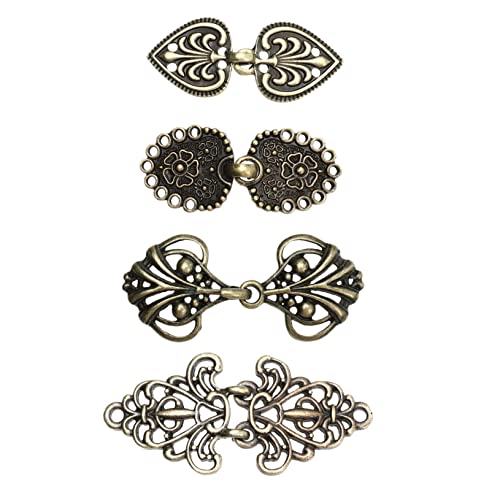 Homoyoyo 4 Paar Verschluss Für Umhangschlüsselclips Vintage Cape Clip Taille Schal Retro Umhangclip Umhang Cape Schnalle Umhang Cape Clip Schal Pin Retro Cape Clip Cape Umhang Clip Homoyoyo 4 Paar Verschluss Für Umhangschlüsselclips Vintage Cape Clip Taille Schal Retro Umhangclip Umhang Cape Schnalle Umhang Cape Clip Schal Pin Retro Cape Clip Cape Umhang Clip von Homoyoyo