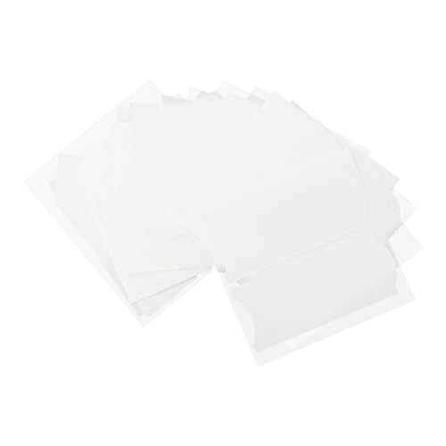 Homoyoyo 4 Sätze French Manicure Nail Sticker Halbmond Nagelaufkleber French Tip Decals für Präzise Nageldesigns Selbstklebend Wiederverwendbar Geeignet für Kreative Maniküre von Homoyoyo