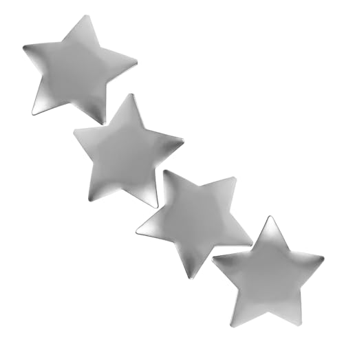 Homoyoyo 4 Stck. Sternförmige Metall Haarklammern Damen Haarschmuck Robustes Material Vielseitige Haarspangen Für Alltag Party Geschenkidee von Homoyoyo