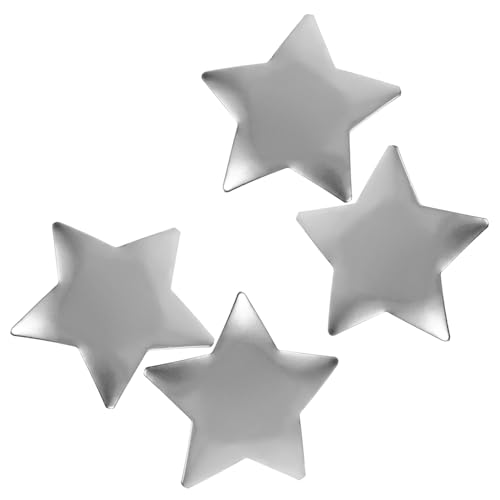 Homoyoyo 4 Stck. Teiliges Metall Haarclips Sternform Kleine Haarklammern für Damen Robuste Haarklammern aus Metall Modischer Haarschmuck für Alltag und Party Einfach zu Verwenden Langlebig von Homoyoyo