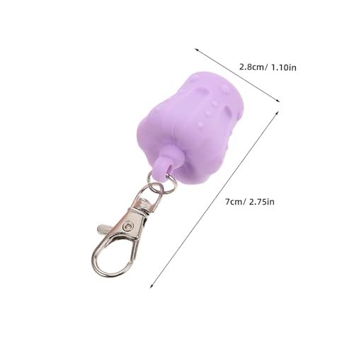 Homoyoyo 4 Stück Silikon Lippenbalsam Ersatzkappen Leckschutz Schlüsselanhänger Wiederverwendbar Tragbar Modisch Für Frauen Mädchen Homoyoyo 4 Stück Silikon Lippenbalsam Ersatzkappen Leckschutz Schlüsselanhänger Wiederverwendbar Tragbar Modisch Für Frauen Mädchen von Homoyoyo