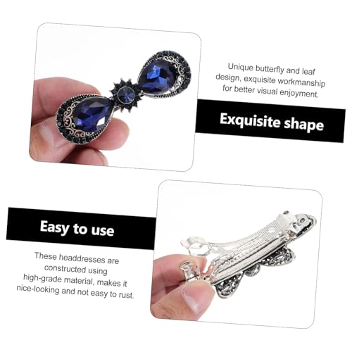 Homoyoyo 4 Stück Teiliges Haarklammer Funkelnden Strasssteinen und Blattdesign Modische Haarspangen für Damen Vielseitiger Haarschmuck für Partys Alltag und Festliche Anlässe Homoyoyo 4 Stück Teiliges Haarklammer Funkelnden Strasssteinen und Blattdesign Modische Haarspangen für Damen Vielseitiger Haarschmuck für Partys Alltag und Festliche Anlässe von Homoyoyo