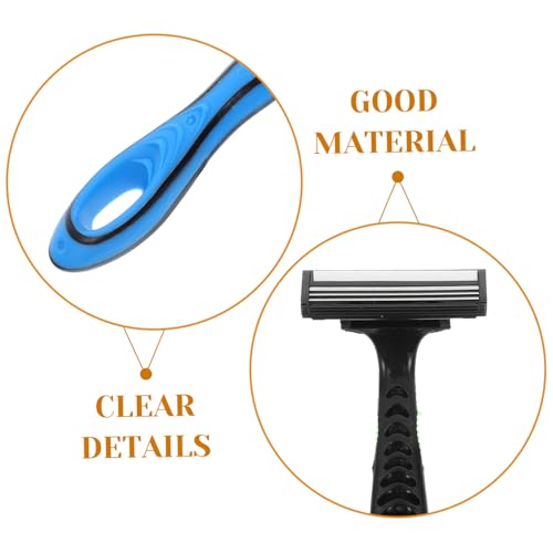 Homoyoyo 4 Stück Tragbarer Haarschneider für Gesicht und Körper Effizienter Rasierer für Reisen und Empfindliche Haut für Körperbereiche Geeignet von Homoyoyo