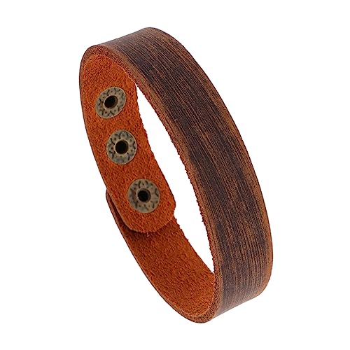 Homoyoyo 4 Stücke Diy Armband Rindsleder Teiliges Unisex Schlichtes Handgefertigtes Armband Perfektes für Tragbar für Party Retro Homoyoyo 4 Stücke Diy Armband Rindsleder Teiliges Unisex Schlichtes Handgefertigtes Armband Perfektes für Tragbar für Party Retro von Homoyoyo