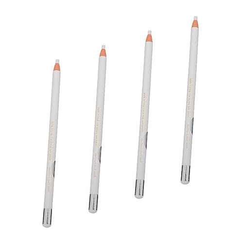 Homoyoyo 4 Stücke Teiliges Weißer Eyeliner Stift Langlebig Präzise Anwendung für Augen Make Up Make Up Zubehör für Schönheit und Stil von Homoyoyo