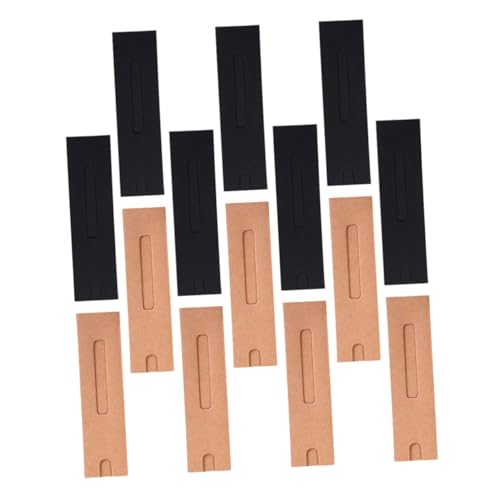 Homoyoyo 40Stücke Teiliges Kraftpapier Stifthülsen Faltbare Stiftverpackung und Kraftpapier für Schule Büro und Elegante Stifthalter für Studenten von Homoyoyo