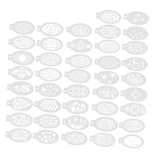 Homoyoyo 42 Stücke Gesichts Make Up Vorlagen Kreative Körperbemalung Schablonen Wiederverwendbare Malwerkzeuge für Kinder und Erwachsene für Partys Festivals und Veranstaltungen von Homoyoyo
