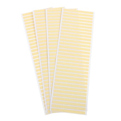 Homoyoyo 4blätter Uhrenreparatur Werkzeug Zifferblattband Aufkleber Klebepads Uhrwerkband Reparaturzubehör Doppelseitiges Klebeband Klebepunkte Fixierung Befestigung von Homoyoyo