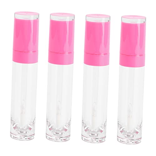 Homoyoyo 4stücke Leere Lip Gloss Flaschen Kunststoff Lipgloss Rohr Make-up Verpackung Leichtgewichtig Passend Für Lippenprodukte von Homoyoyo