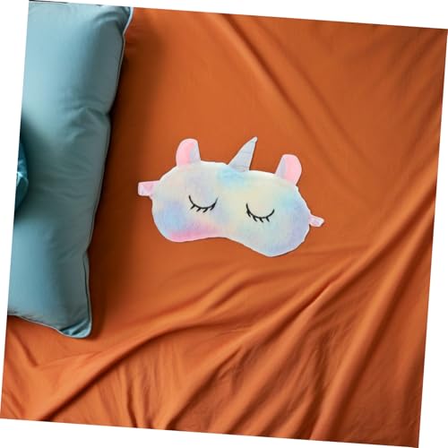 Homoyoyo 4stücke Süße Tier-schlafmaske Aus Polyester Mit Verstellbarem Elastischem Band Lichtdichtes Design Bezaubernde Optik Für Junge Mädchen Teenager Und Frauen Bei Reisen Partys von Homoyoyo