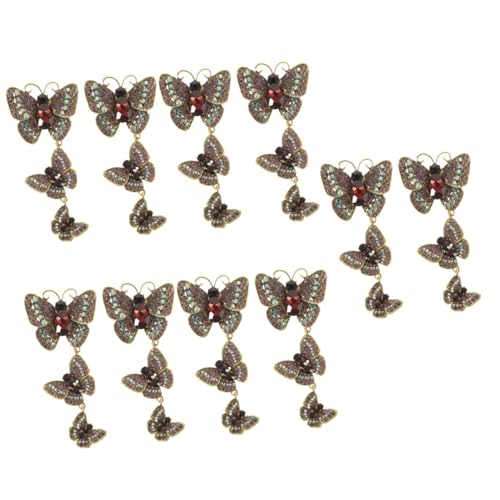 Homoyoyo 5 Sätze Schmetterlingsbrosche Anstecknadel Aus Metall Anzugbrosche Brosche Für Kleidung Anstecknadel Mit Schmetterling Anstecknadel Für Rucksäcke Pin-ästhetik Legierung 2 Stück * 5 von Homoyoyo