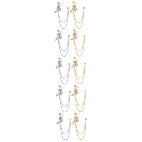Homoyoyo 5 Sätze Violinbrosche Emaille Musikbrosche Anstecknadel Broschen Für Frauen Boutonniere Coole Brosche Anzug Revers Violinschmuck Schneiderei Kragennadel 2 Stück * 5 von Homoyoyo