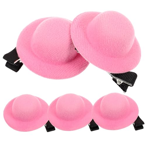 Homoyoyo 5 Stck. Mini Hut Haarspangen Teilig Dekorative Haarklammern für Kleine Leichtem für Partys Geburtstage Besondere Anlässe Farbton von Homoyoyo