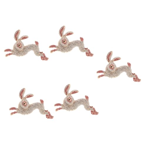 Homoyoyo 5 Stück Kaninchen Brosche Hase Brosche Clips Kaninchenbrosche Strassbrosche Pin Anstecknadel für Kleidung Frauen Broschen für Frauen Schmuck Kaninchen-Brosche Zinklegierung Homoyoyo 5 Stück Kaninchen Brosche Hase Brosche Clips Kaninchenbrosche Strassbrosche Pin Anstecknadel für Kleidung Frauen Broschen für Frauen Schmuck Kaninchen-Brosche Zinklegierung von Homoyoyo