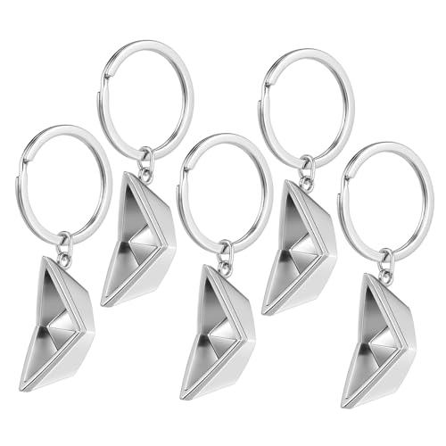 Homoyoyo 5stücke Teiliges Metall Schlüsselanhänger Papierboot Einzigartiger Schlüsselhalter Für Männer Und Frauen Stilvolle Schlüsseldekoration Kleines von Homoyoyo