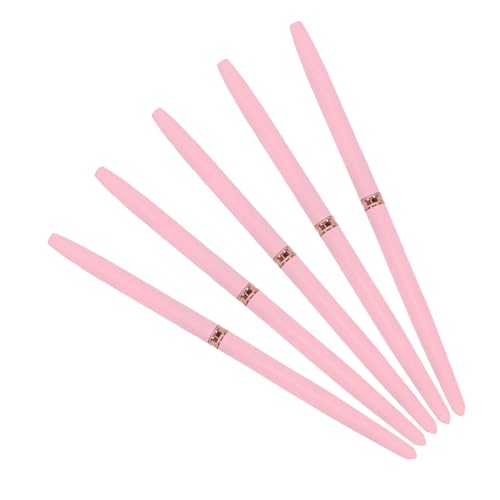 Homoyoyo 5 Stück Teiliges Nageldesign Pinsel Set Feine Nail Art Malpinsel und Nail Gel Brushes für feine Details und Kreative Maniküre Geeignet für Gel und Lack von Homoyoyo
