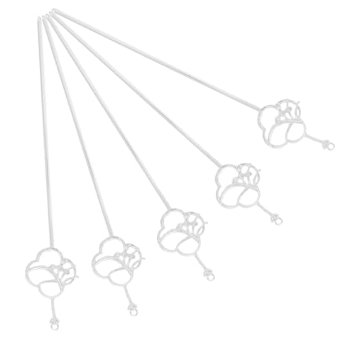 Homoyoyo 5 Stück Teiliges Retro Haarnadeln aus Langlebiger Legierung Vintage Lotus Haarspangen für Damen Hochzeit Brautschmuck mit Antikem Chinesischem Stil Elegant und Praktisch von Homoyoyo