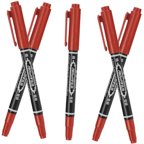 Homoyoyo 5 Stück Teiliges Tattoo Augenbrauenstift Spitze Ölbasierte Markierungsstifte für Microblading und Pigmentierung Langlebig Präzise für Professionelle Kosmetik und Tattoo Artists von Homoyoyo