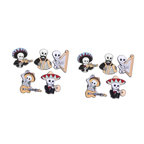 Homoyoyo 5-teiliges Set Cartoon Broschen Robuster Emaille - Anstecknadeln Für Kleidung Und Taschen Süße Accessoires Für Partys Weihnachten Und Besondere Anlässe 1x3x3 1 Cm von Homoyoyo